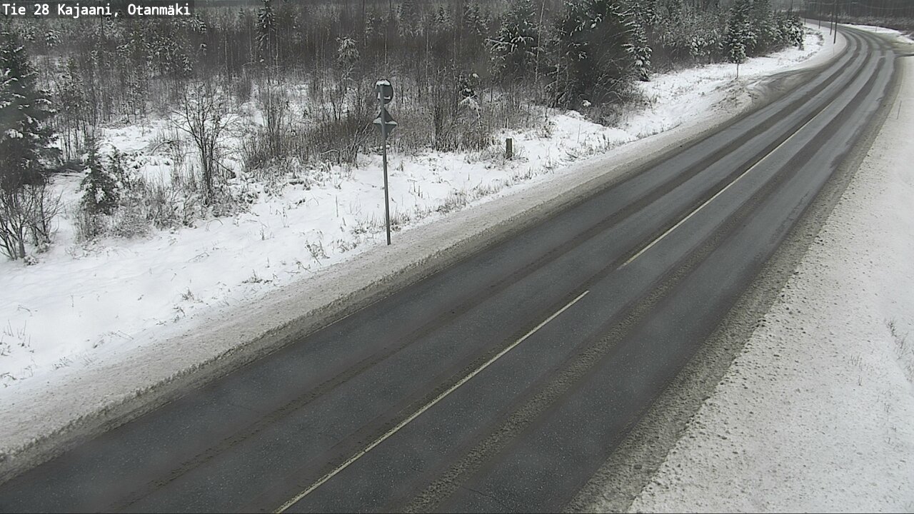 Weather Camera Image Road 28 Kajaani, Otanmäki, Kajaani, Kainuu