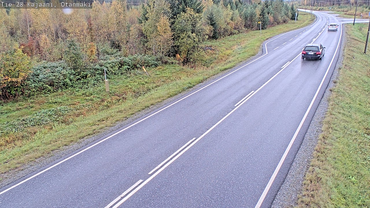Kelikamerat Kuva Tie 28 Kajaani, Otanmäki, Kajaani, Kainuu