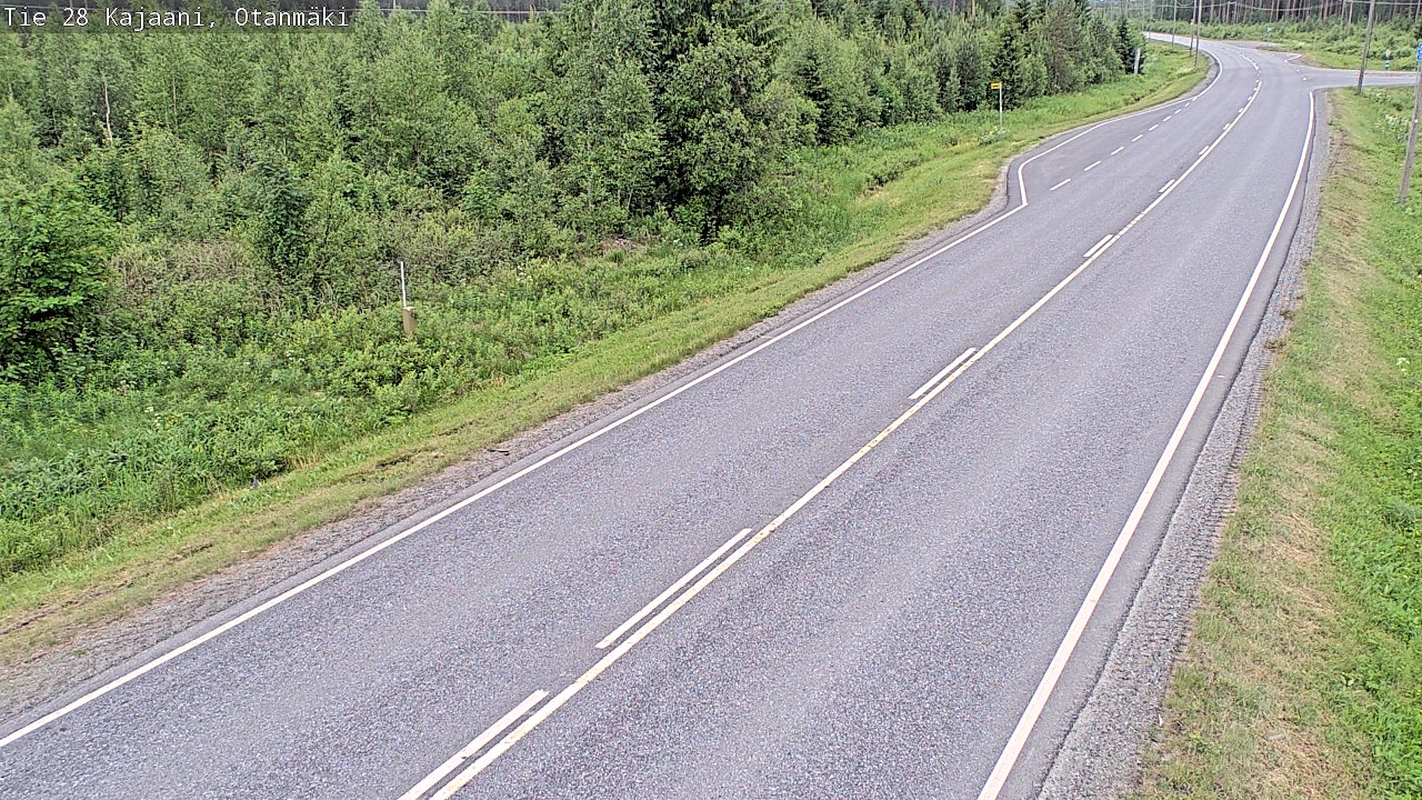 Kelikamerat Kuva Tie 28 Kajaani, Otanmäki, Kajaani, Kainuu