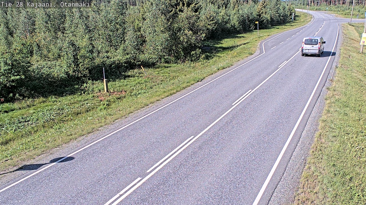 Kelikamerat Kuva Tie 28 Kajaani, Otanmäki, Kajaani, Kainuu
