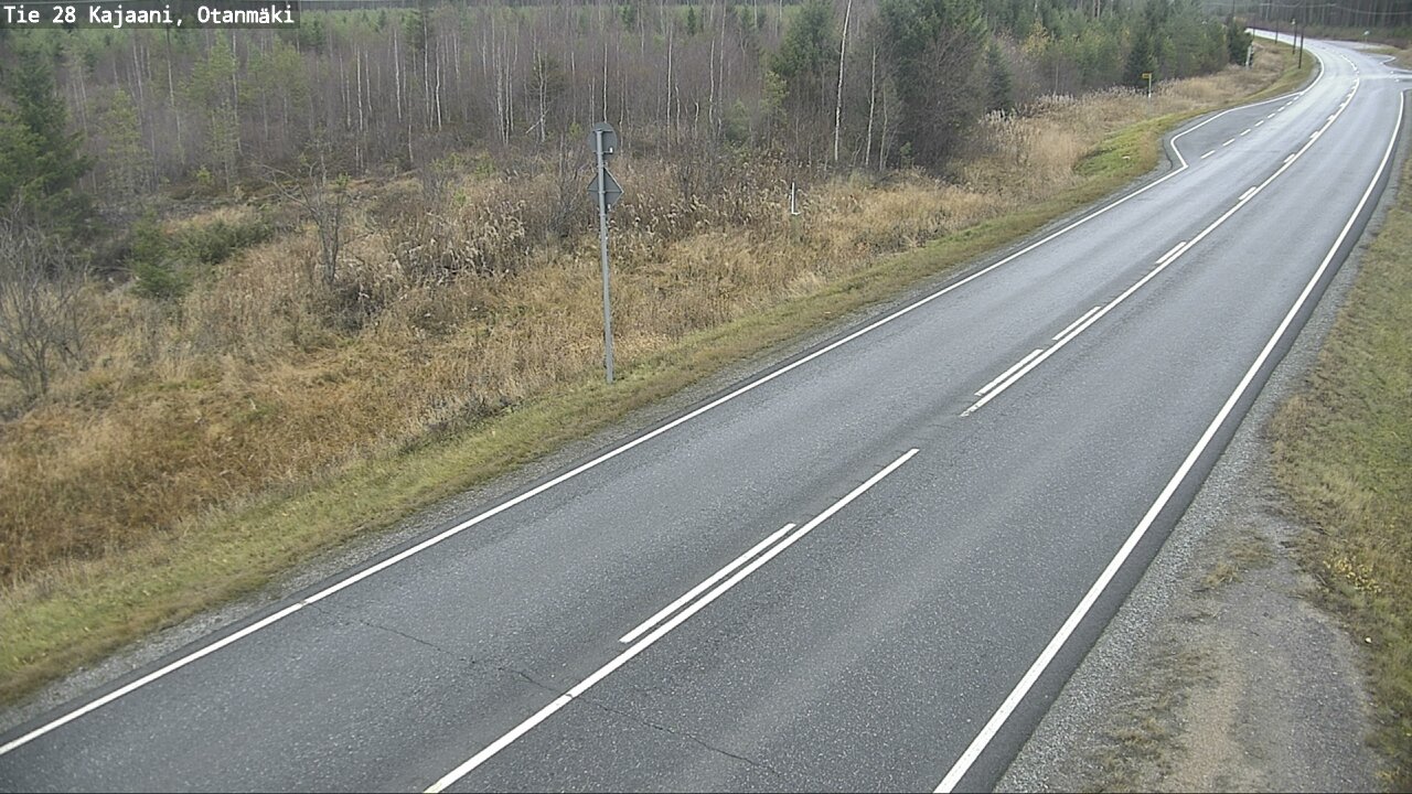 Weather Camera Image Road 28 Kajaani, Otanmäki, Kajaani, Kainuu