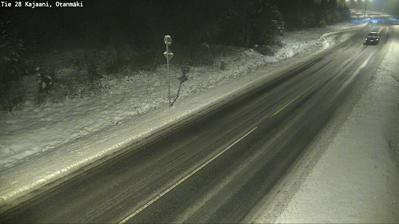 Weather Camera Image Road 28 Kajaani, Otanmäki, Kajaani, Kainuu