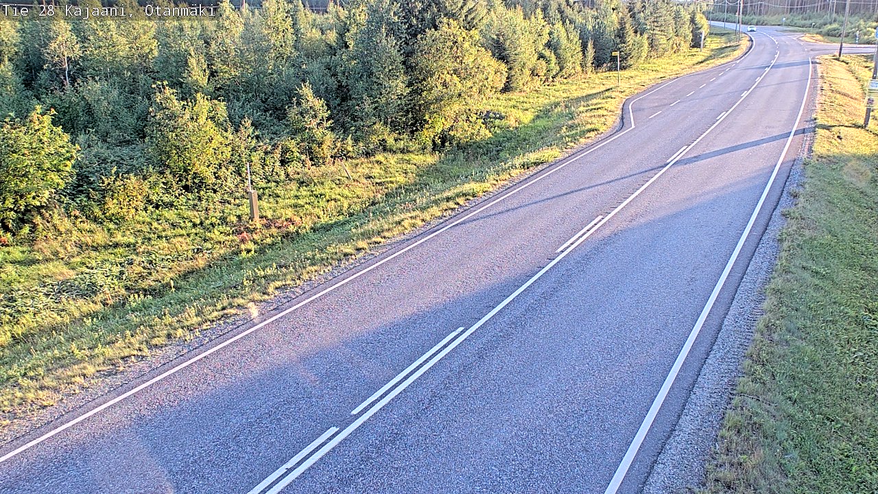 Kelikamerat Kuva Tie 28 Kajaani, Otanmäki, Kajaani, Kainuu