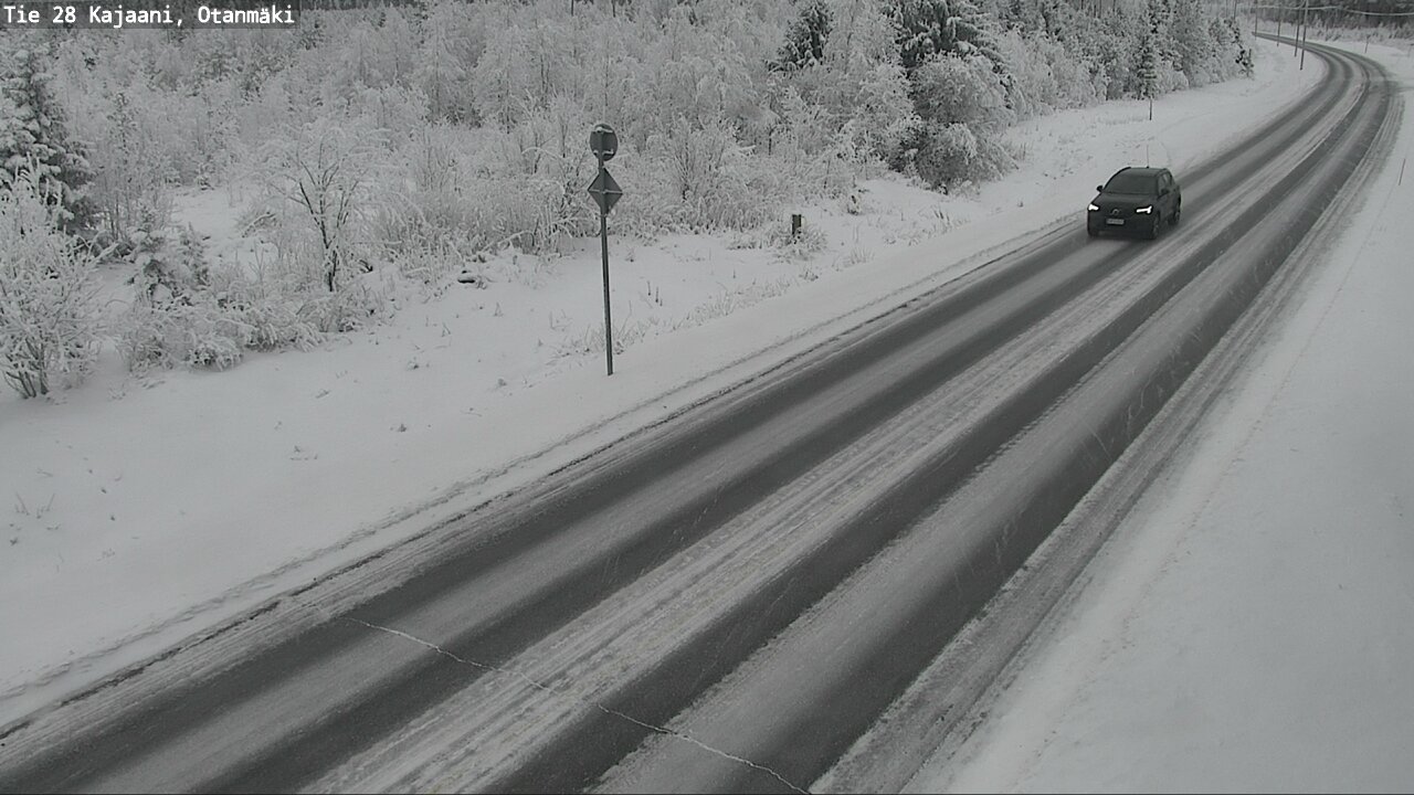 Weather Camera Image Road 28 Kajaani, Otanmäki, Kajaani, Kainuu
