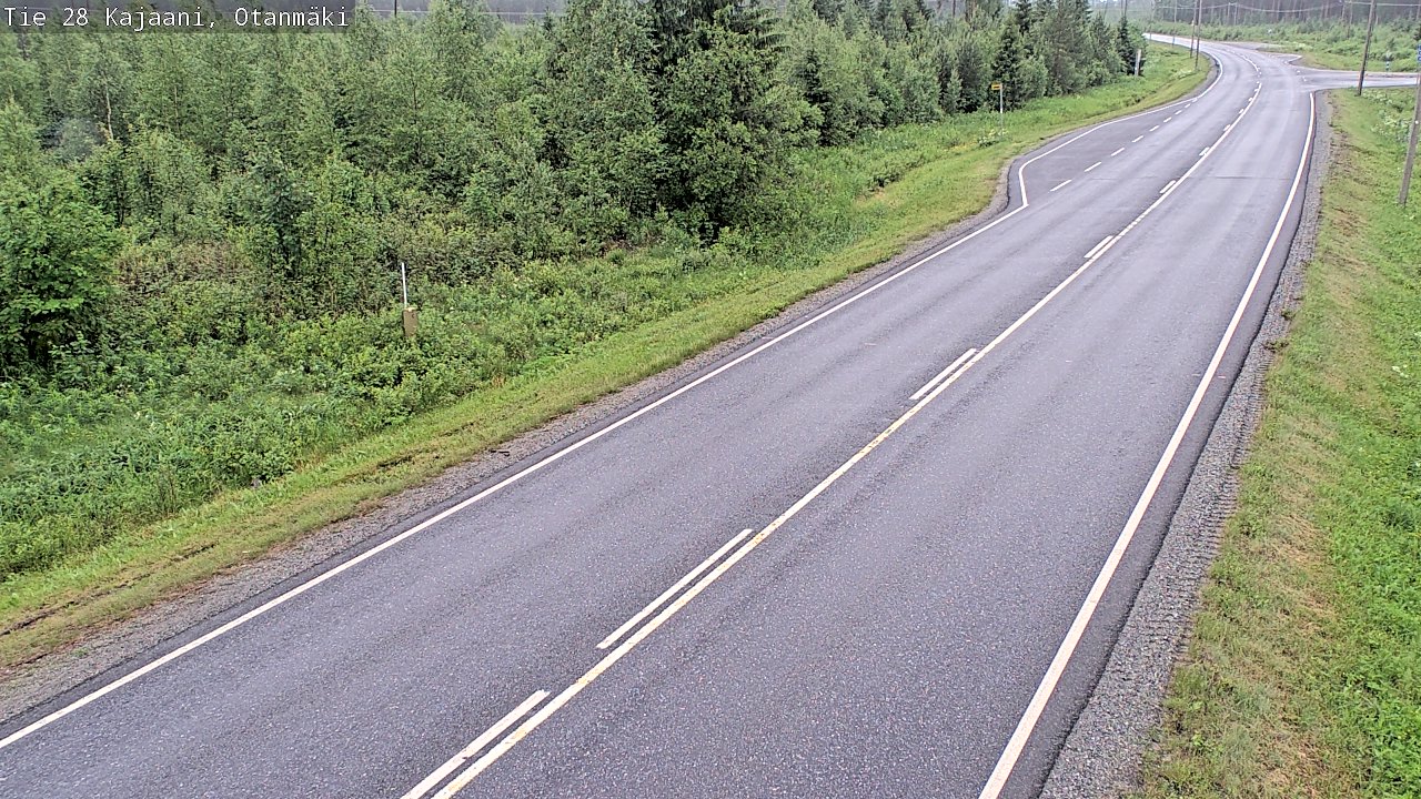 Kelikamerat Kuva Tie 28 Kajaani, Otanmäki, Kajaani, Kainuu
