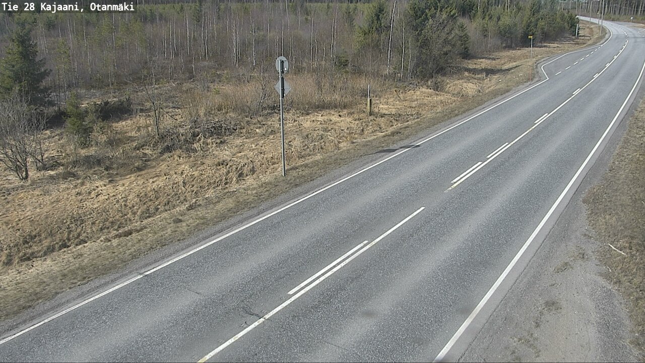 Kelikamerat Kuva Tie 28 Kajaani, Otanmäki, Kajaani, Kainuu
