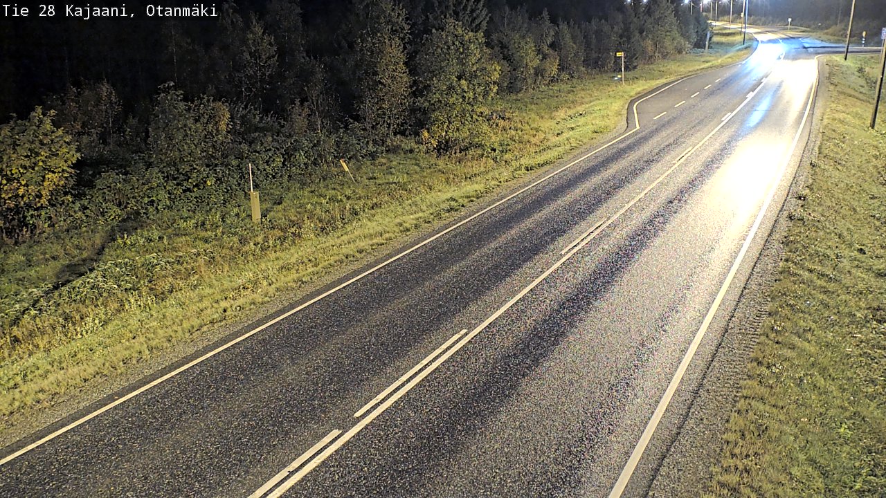 Kelikamerat Kuva Tie 28 Kajaani, Otanmäki, Kajaani, Kainuu