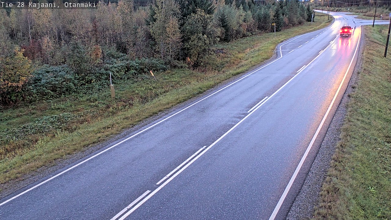 Kelikamerat Kuva Tie 28 Kajaani, Otanmäki, Kajaani, Kainuu