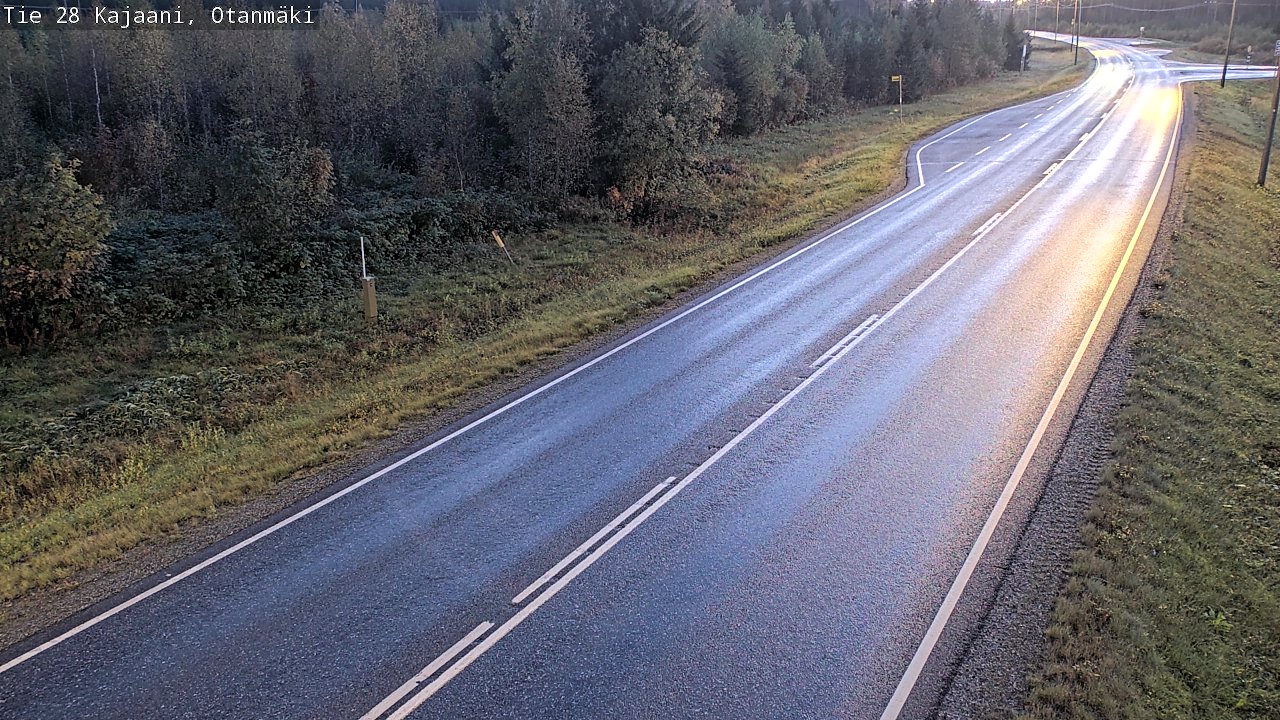Kelikamerat Kuva Tie 28 Kajaani, Otanmäki, Kajaani, Kainuu