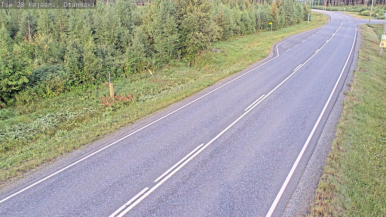 Kelikamerat Kuva Tie 28 Kajaani, Otanmäki, Kajaani, Kainuu