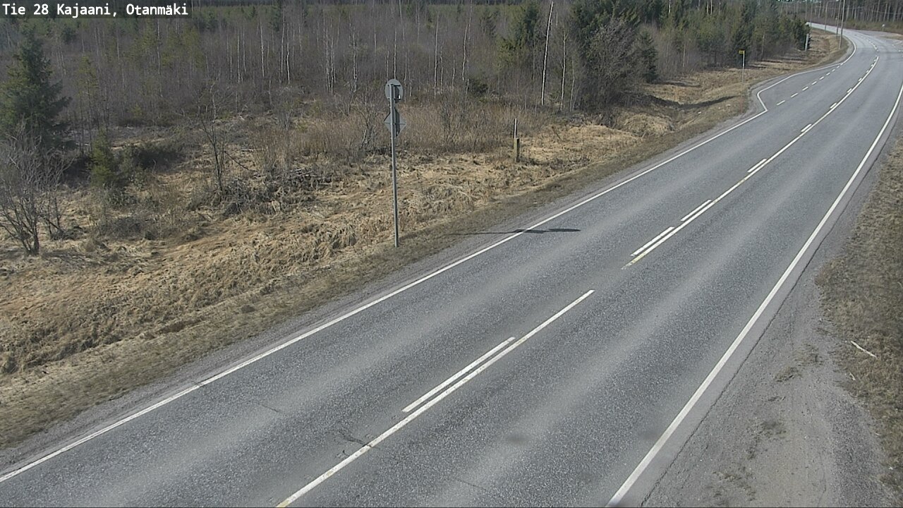 Kelikamerat Kuva Tie 28 Kajaani, Otanmäki, Kajaani, Kainuu