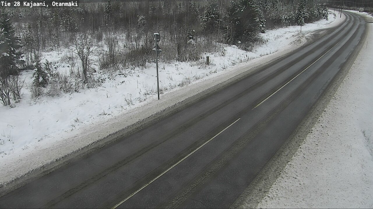 Weather Camera Image Road 28 Kajaani, Otanmäki, Kajaani, Kainuu