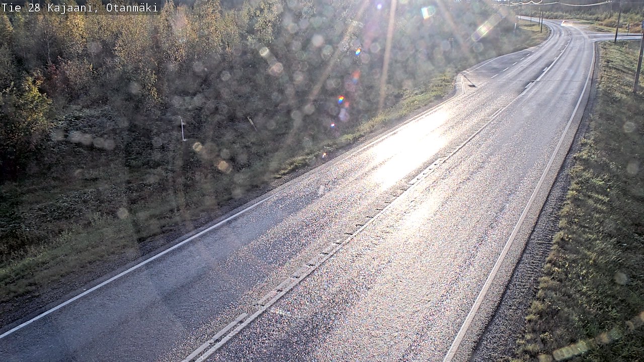 Kelikamerat Kuva Tie 28 Kajaani, Otanmäki, Kajaani, Kainuu