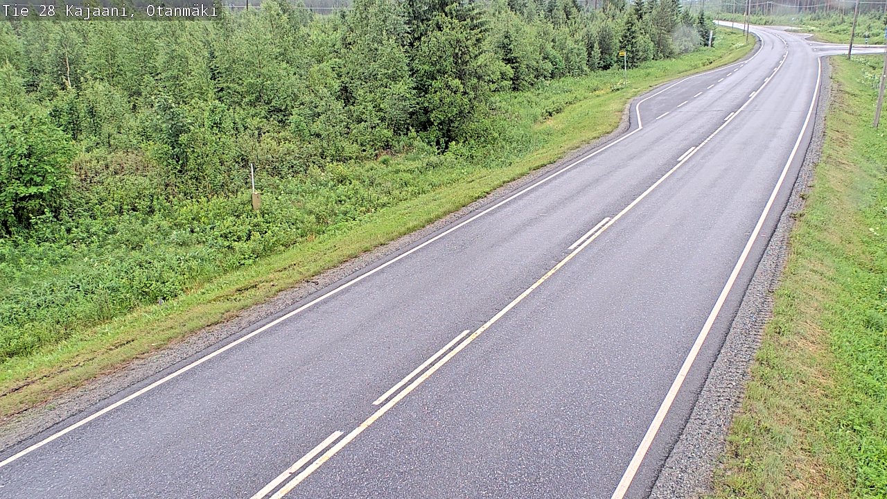 Kelikamerat Kuva Tie 28 Kajaani, Otanmäki, Kajaani, Kainuu