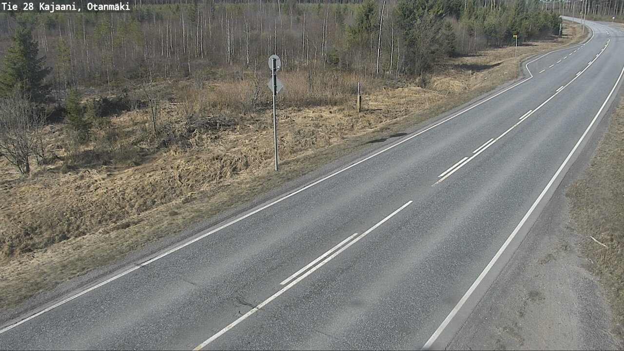 Kelikamerat Kuva Tie 28 Kajaani, Otanmäki, Kajaani, Kainuu