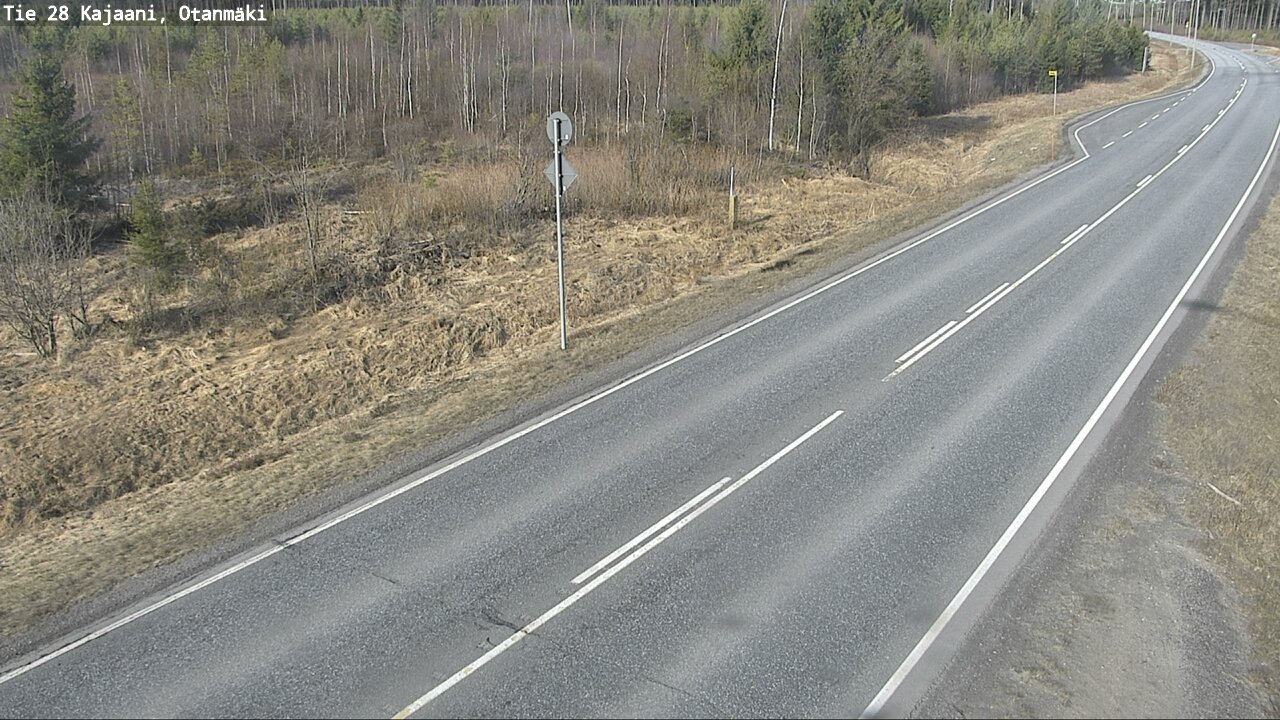 Kelikamerat Kuva Tie 28 Kajaani, Otanmäki, Kajaani, Kainuu