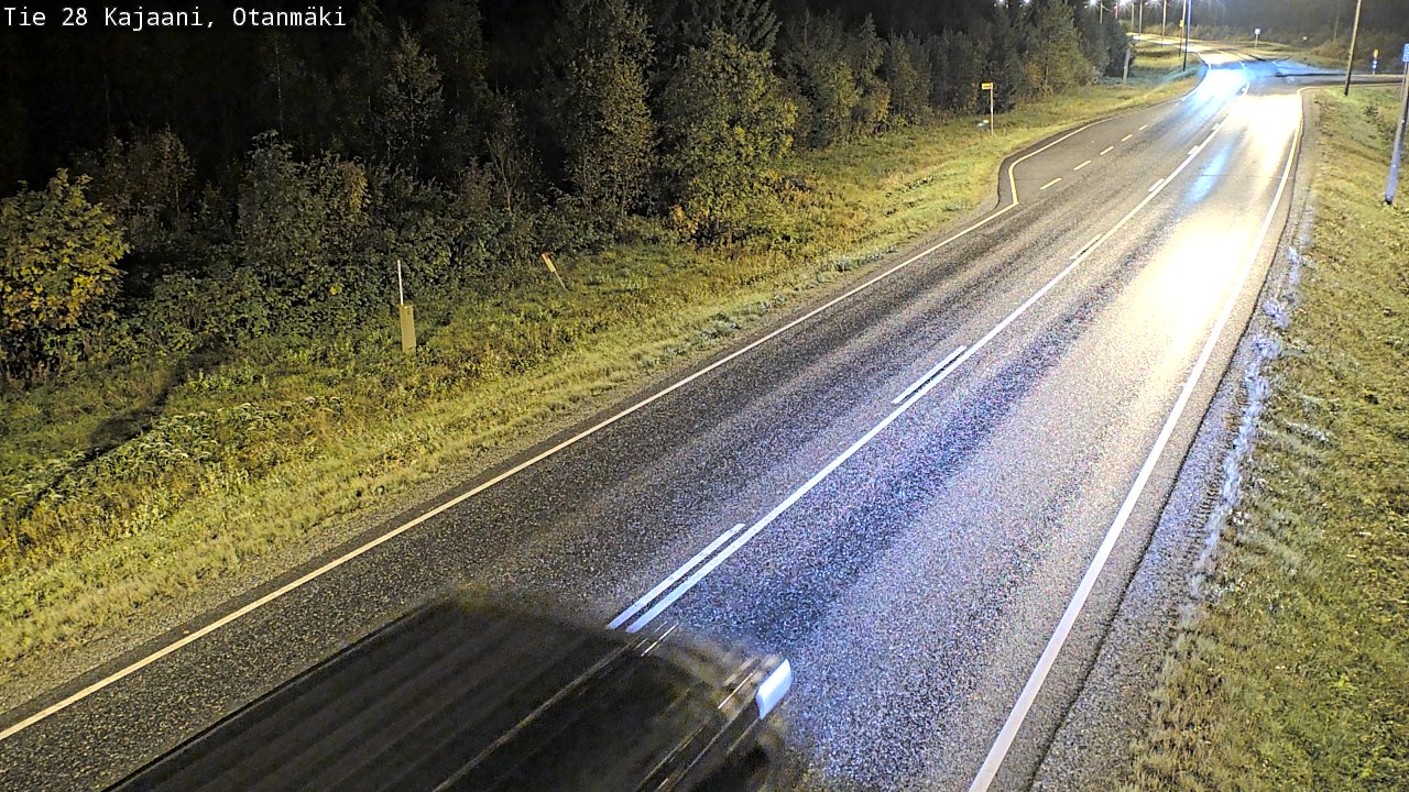 Kelikamerat Kuva Tie 28 Kajaani, Otanmäki, Kajaani, Kainuu