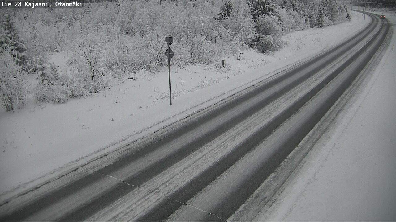 Weather Camera Image Väg 28 Kajana, Otanmäki, Kajaani, Kainuu