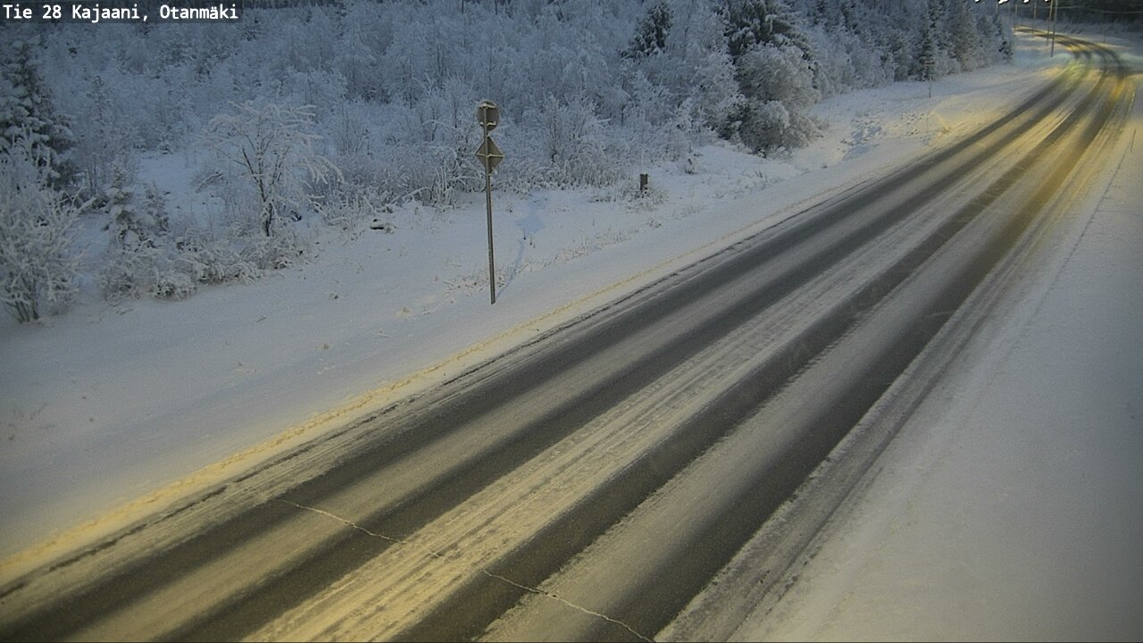 Weather Camera Image Väg 28 Kajana, Otanmäki, Kajaani, Kainuu