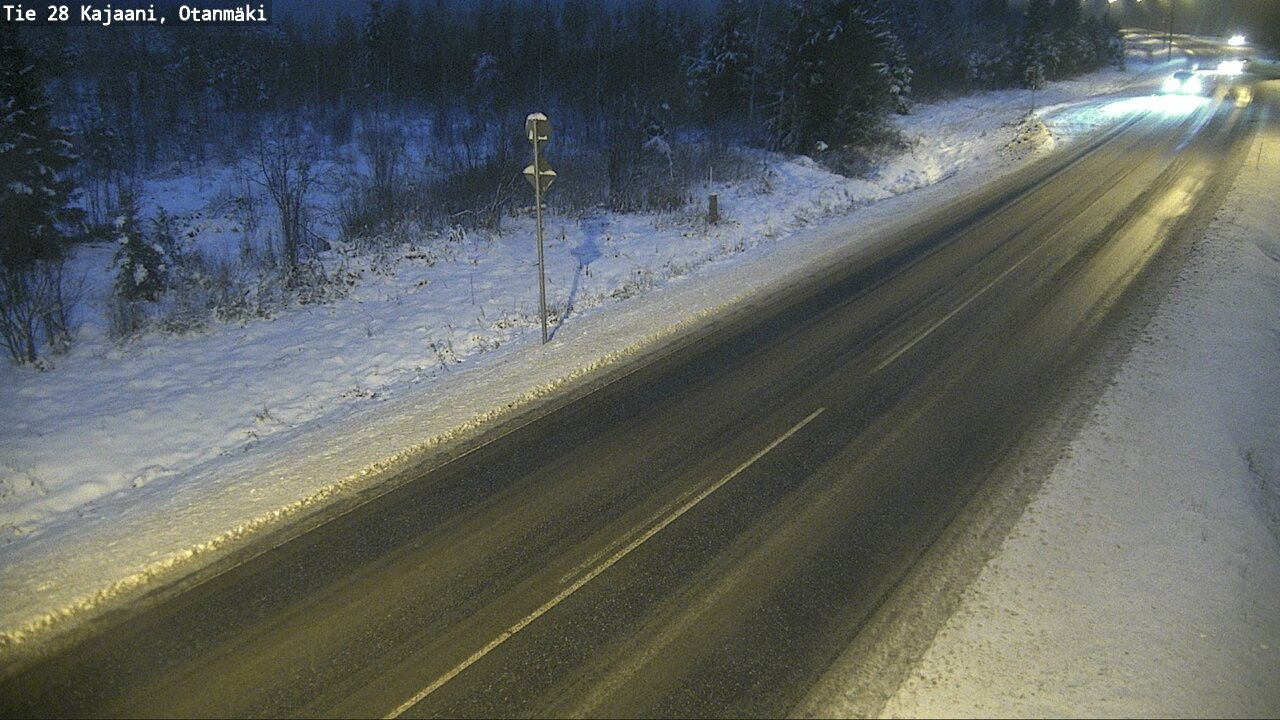 Weather Camera Image Road 28 Kajaani, Otanmäki, Kajaani, Kainuu