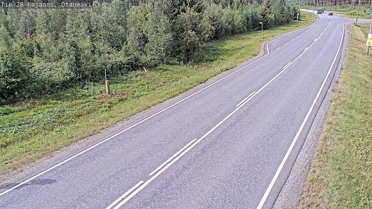Weather Camera Image Road 28 Kajaani, Otanmäki, Kajaani, Kainuu