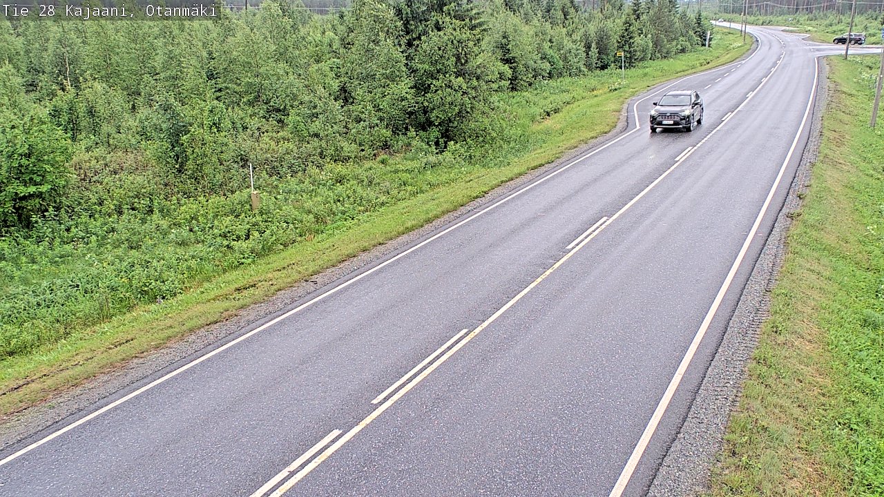 Weather Camera Image Väg 28 Kajana, Otanmäki, Kajaani, Kainuu