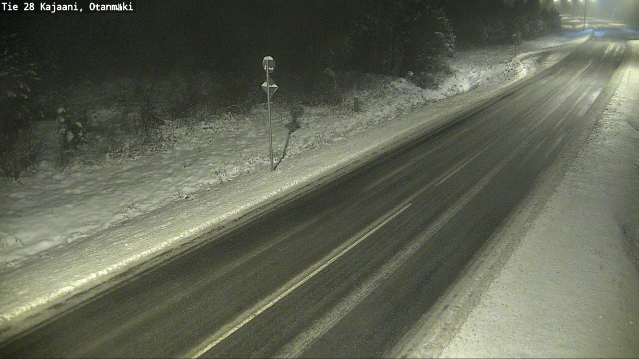 Weather Camera Image Road 28 Kajaani, Otanmäki, Kajaani, Kainuu