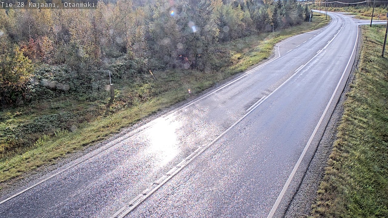 Kelikamerat Kuva Tie 28 Kajaani, Otanmäki, Kajaani, Kainuu