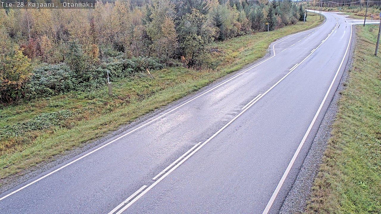 Kelikamerat Kuva Tie 28 Kajaani, Otanmäki, Kajaani, Kainuu