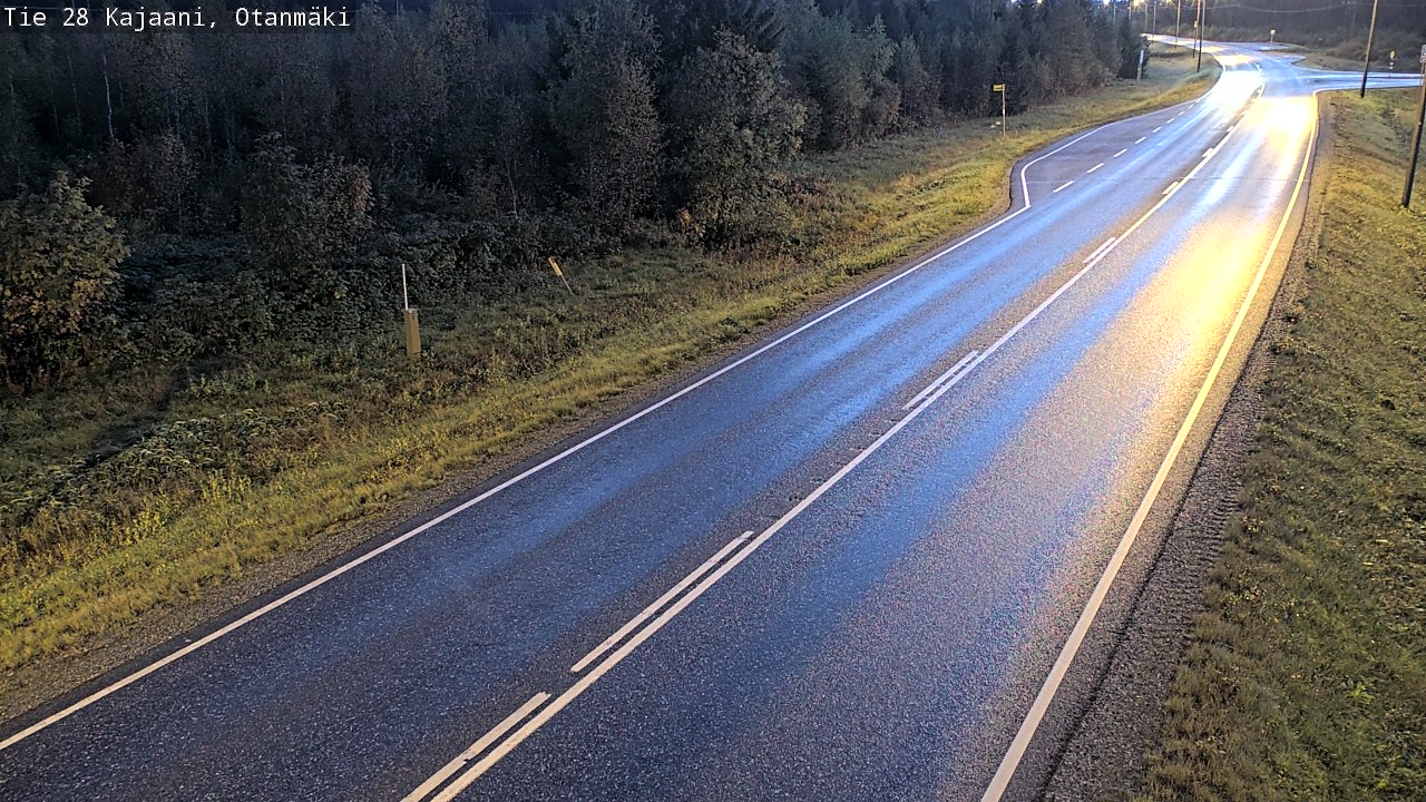 Kelikamerat Kuva Tie 28 Kajaani, Otanmäki, Kajaani, Kainuu