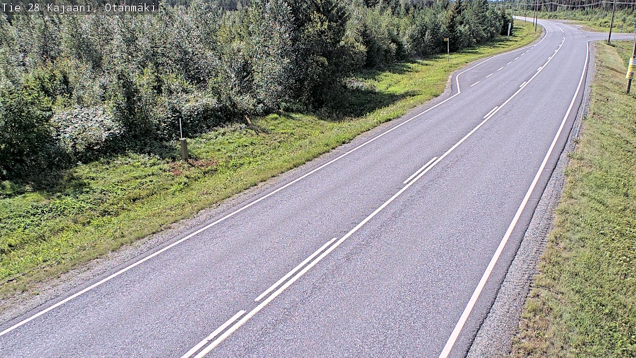 Kelikamerat Kuva Tie 28 Kajaani, Otanmäki, Kajaani, Kainuu