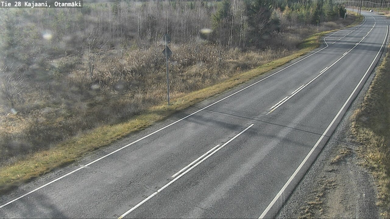 Kelikamerat Kuva Tie 28 Kajaani, Otanmäki, Kajaani, Kainuu