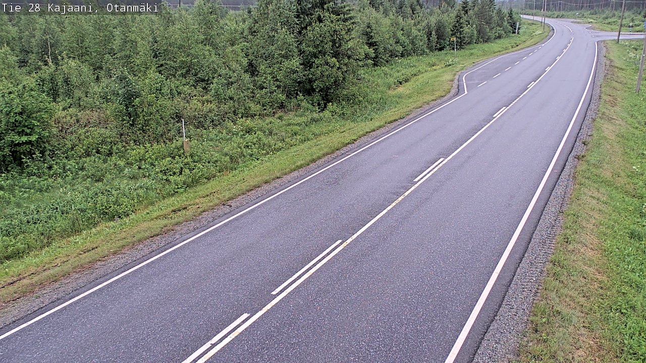 Kelikamerat Kuva Tie 28 Kajaani, Otanmäki, Kajaani, Kainuu