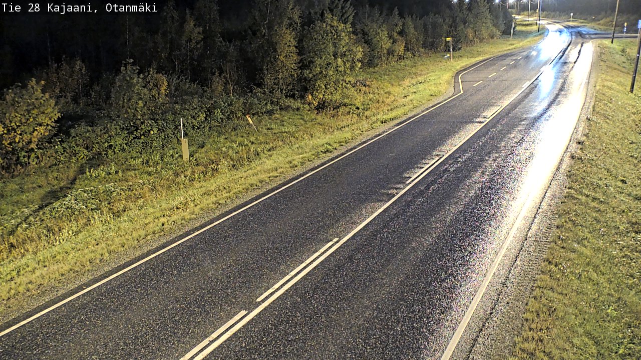 Kelikamerat Kuva Tie 28 Kajaani, Otanmäki, Kajaani, Kainuu