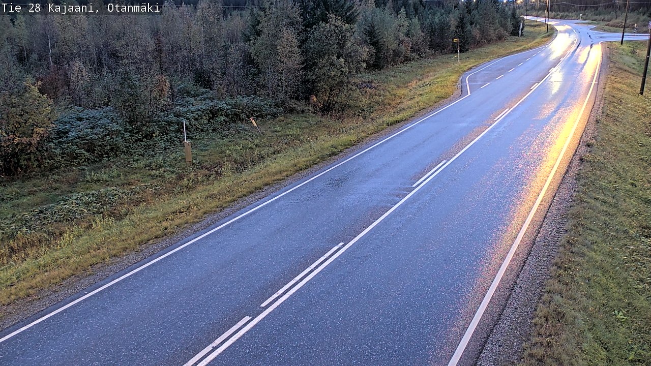 Kelikamerat Kuva Tie 28 Kajaani, Otanmäki, Kajaani, Kainuu