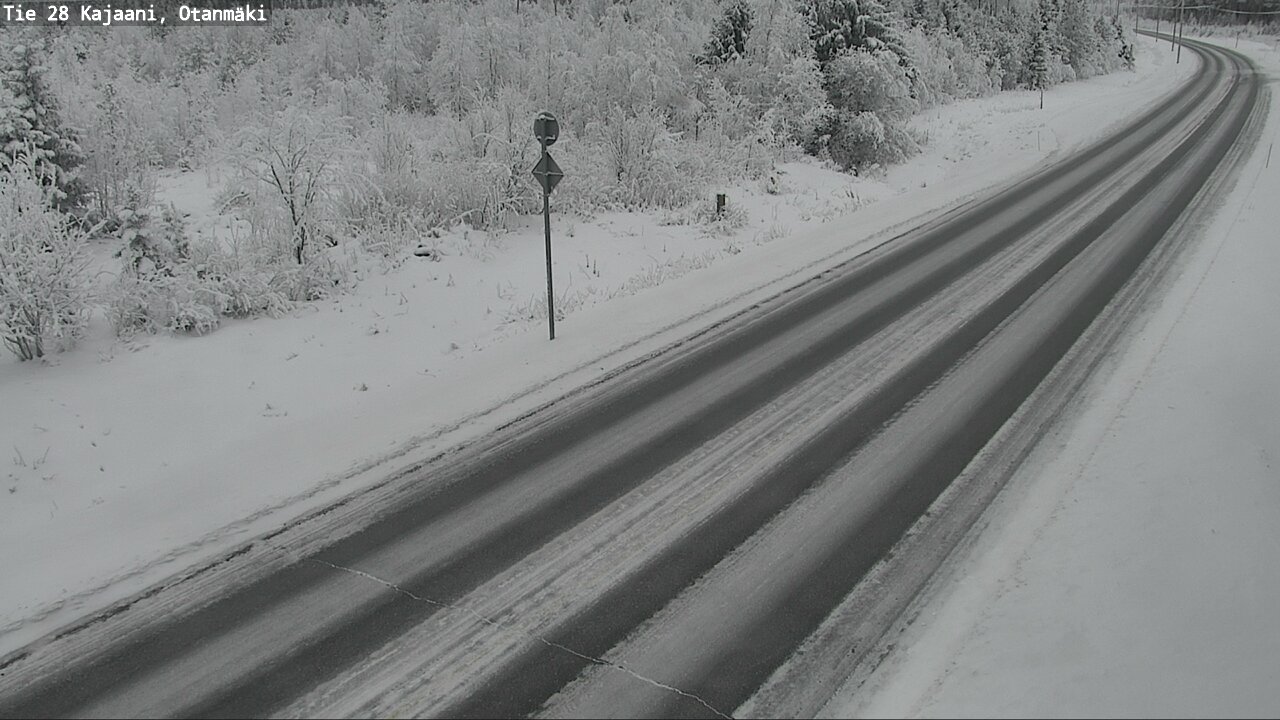 Weather Camera Image Road 28 Kajaani, Otanmäki, Kajaani, Kainuu