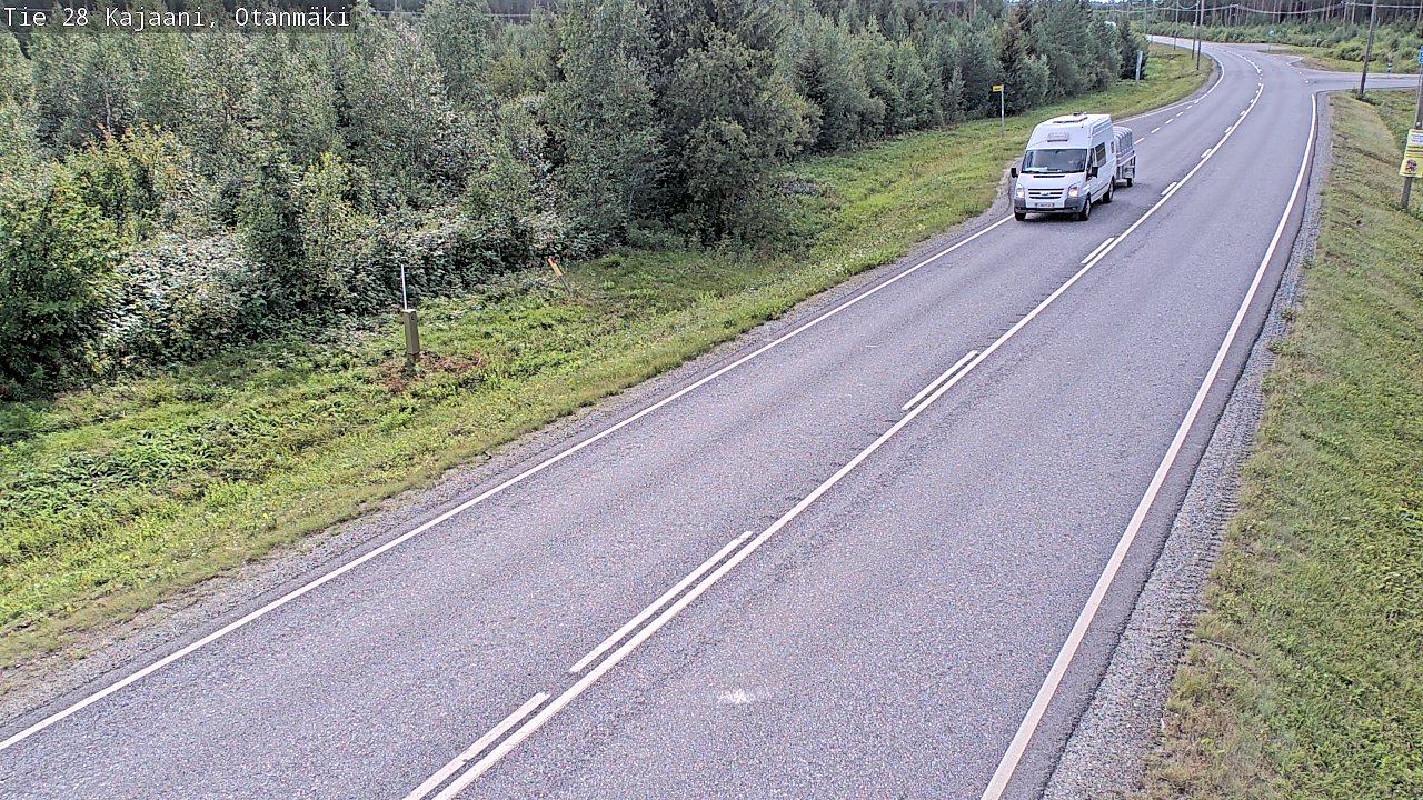 Kelikamerat Kuva Tie 28 Kajaani, Otanmäki, Kajaani, Kainuu