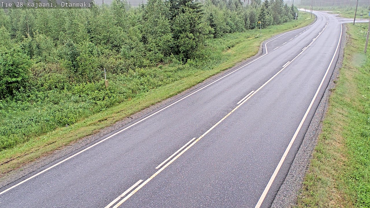 Kelikamerat Kuva Tie 28 Kajaani, Otanmäki, Kajaani, Kainuu