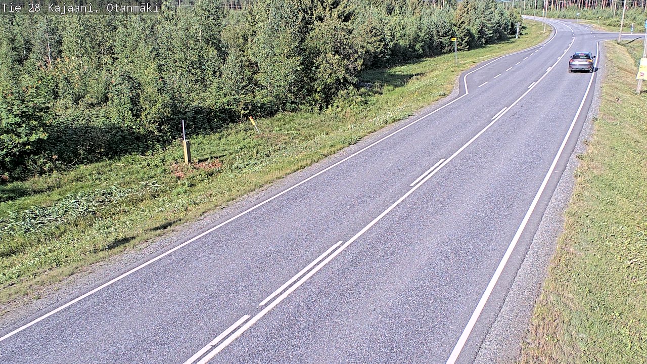 Weather Camera Image Road 28 Kajaani, Otanmäki, Kajaani, Kainuu