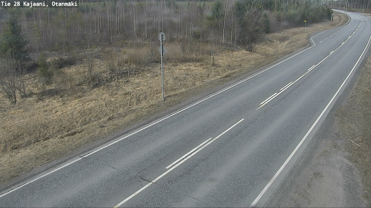 Kelikamerat Kuva Tie 28 Kajaani, Otanmäki, Kajaani, Kainuu
