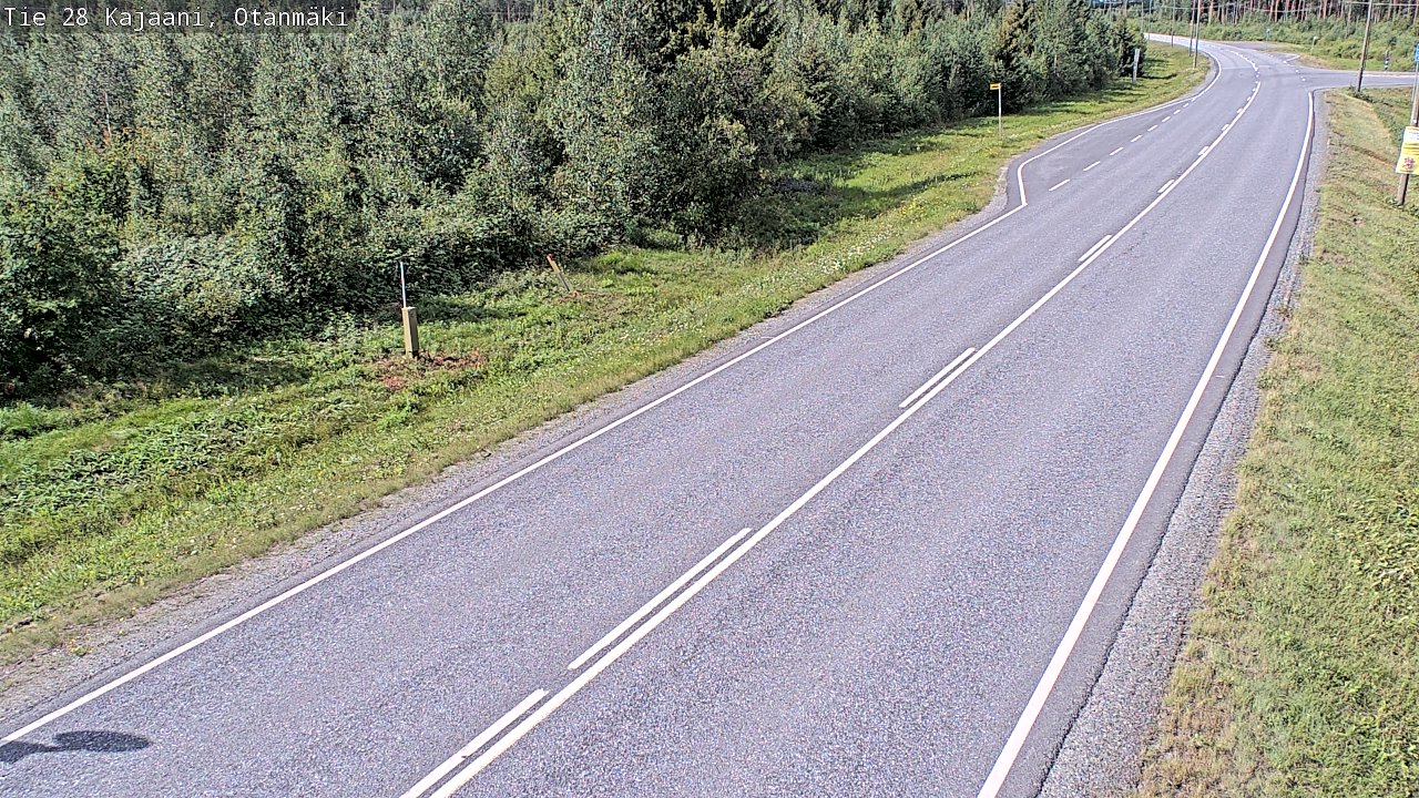 Kelikamerat Kuva Tie 28 Kajaani, Otanmäki, Kajaani, Kainuu