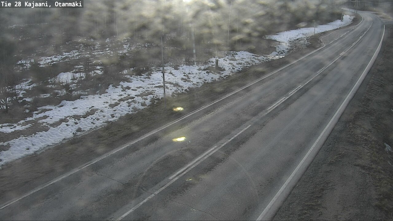 Weather Camera Image Road 28 Kajaani, Otanmäki, Kajaani, Kainuu