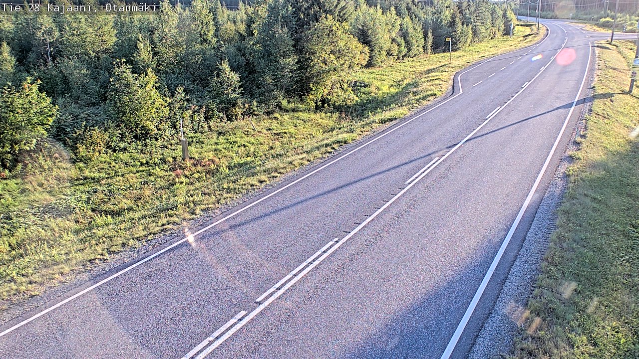 Kelikamerat Kuva Tie 28 Kajaani, Otanmäki, Kajaani, Kainuu
