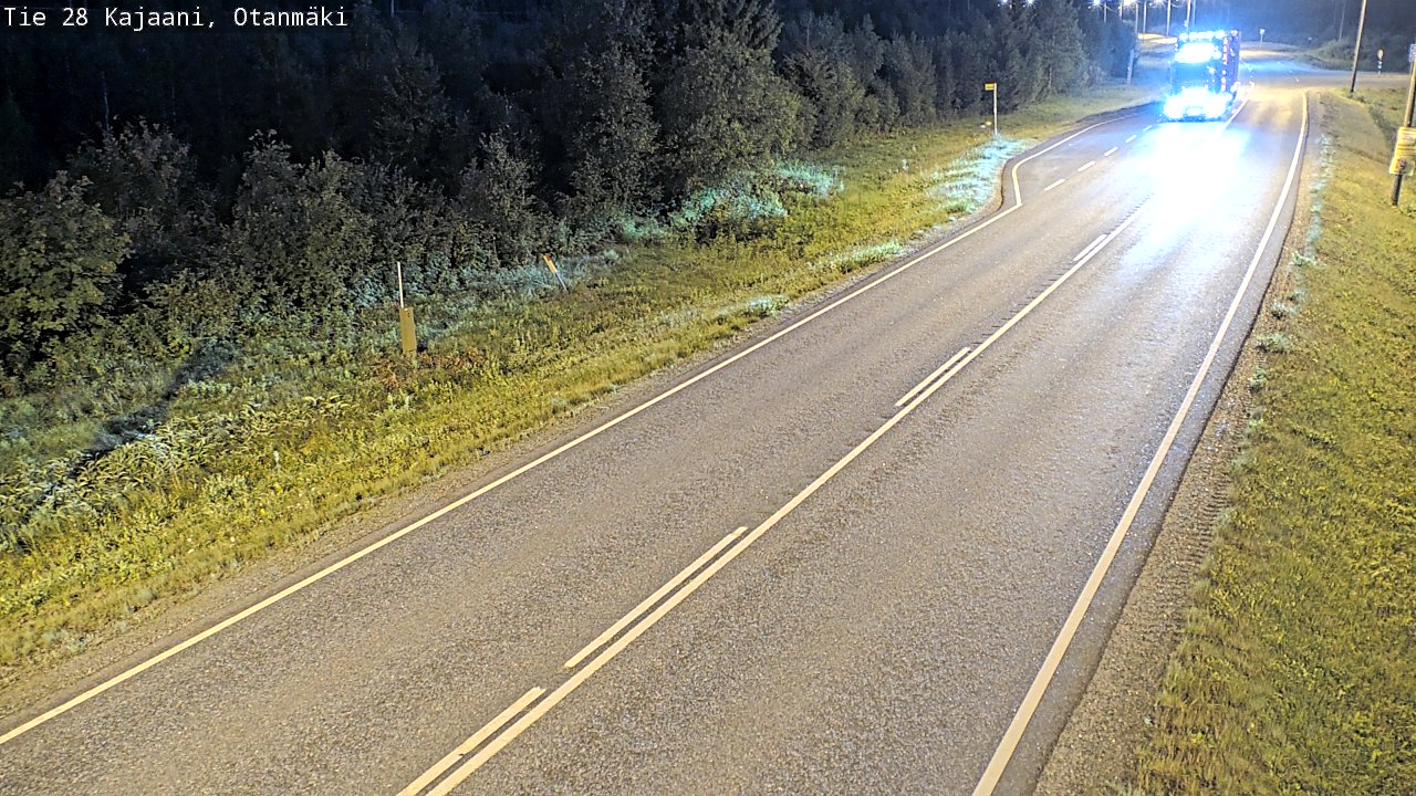Kelikamerat Kuva Tie 28 Kajaani, Otanmäki, Kajaani, Kainuu