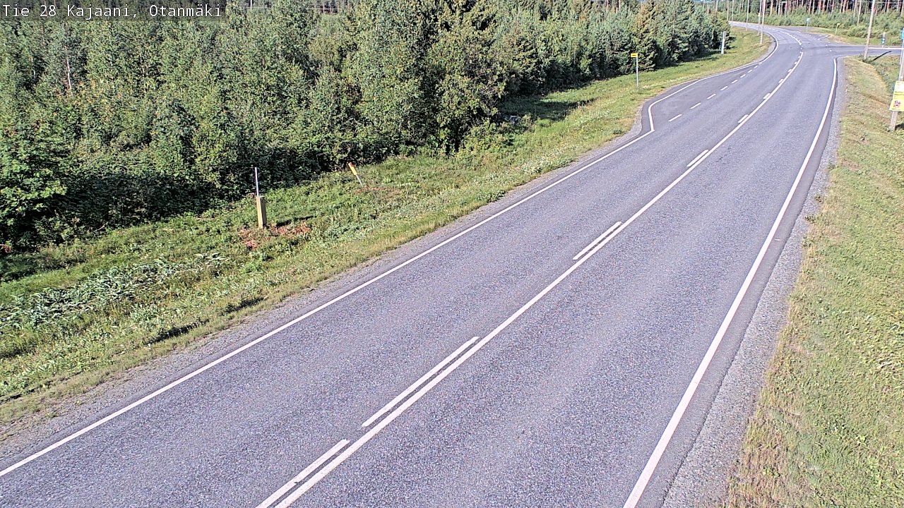 Weather Camera Image Road 28 Kajaani, Otanmäki, Kajaani, Kainuu