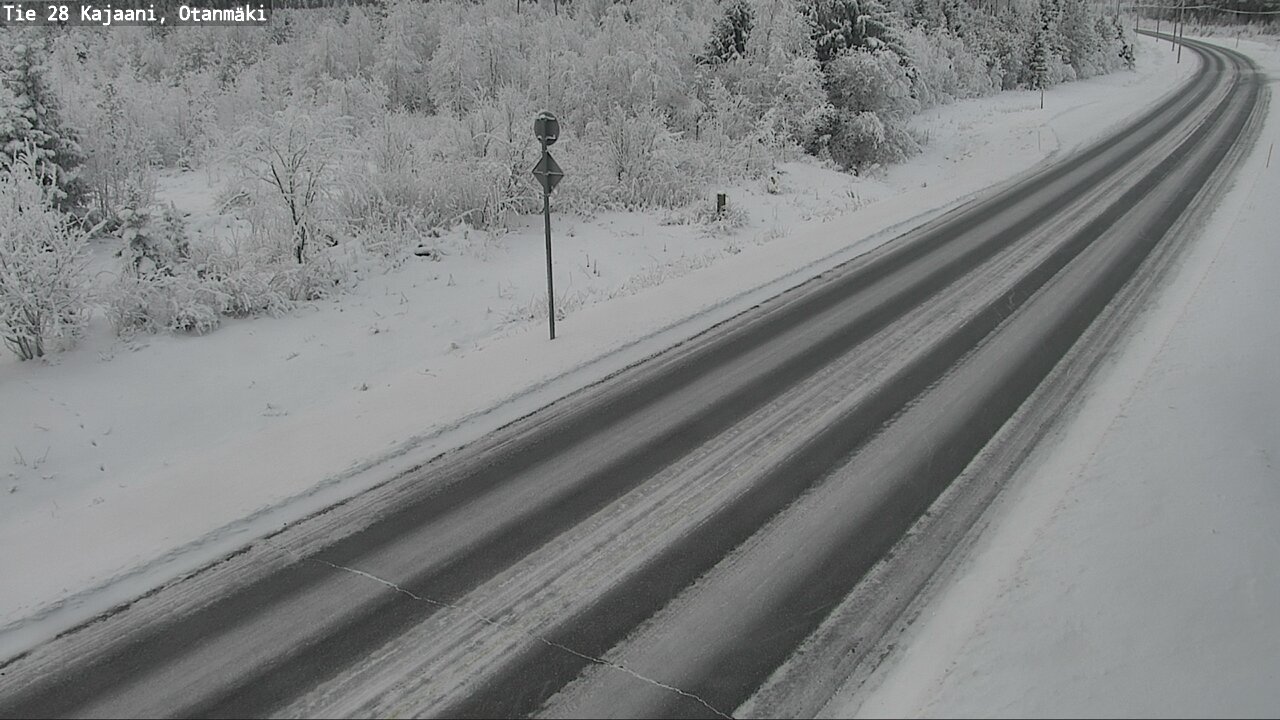 Weather Camera Image Road 28 Kajaani, Otanmäki, Kajaani, Kainuu