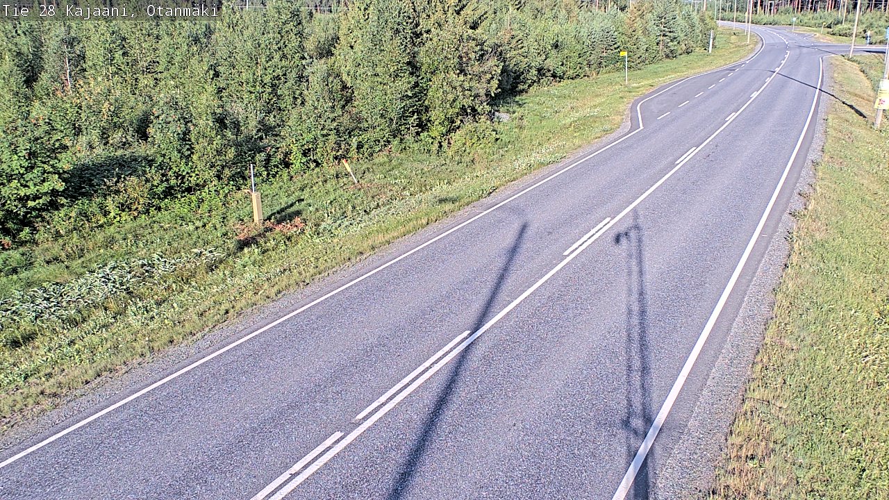 Weather Camera Image Road 28 Kajaani, Otanmäki, Kajaani, Kainuu