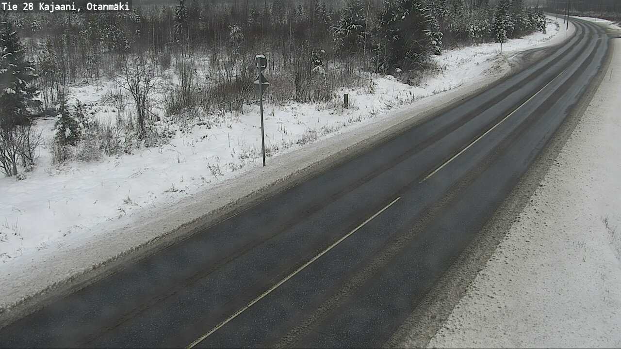 Weather Camera Image Road 28 Kajaani, Otanmäki, Kajaani, Kainuu