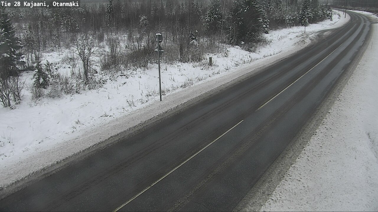 Weather Camera Image Road 28 Kajaani, Otanmäki, Kajaani, Kainuu