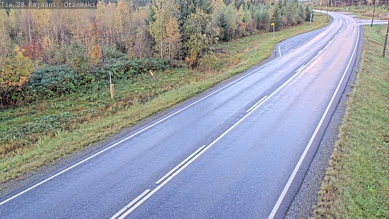 Weather Camera Image Road 28 Kajaani, Otanmäki, Kajaani, Kainuu